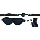 Sei mio - Sensory Surrender - Blindfold, Gag and Earplug Kit