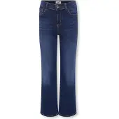 Kids Only Jeans - KogMadison Blush Wide - Dark Blue Denim - - 13 år (158) - Jeans