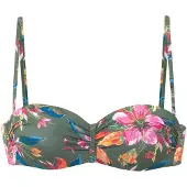 LASCANA Bikinioverdel blå / oliven / orange / pink