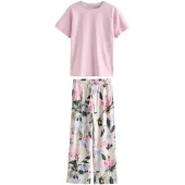 Next Pyjamas champagne / himmelblå / pink / lyserød