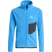 Adidas Fleecejakke - Ray Blue - - 12 år (152) - Fleecejakke