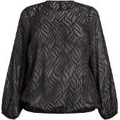 Zizzi Bluse 'Emie' sort