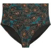 Swim By Zizzi Bikinitrusse blå / bronze