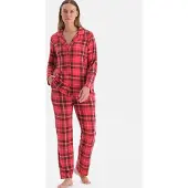 Dagi Pyjamas rød / sort / hvid