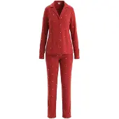 Dagi Pyjamas rød / hvid