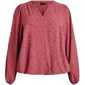Zizzi Bluse 'Cabine' melon