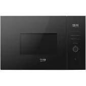 Beko BMGB20212B - Mikrobølgeovn med grill - til indbygning - 20 liter - 800 W - sort