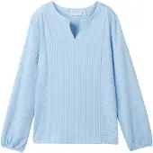 Tom Tailor Vertical Stripe Langærmet Bluse
