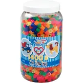 Toymax Hama maxi 1400stk i bøtte neon mix 51