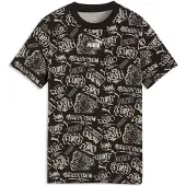Puma MID 90s Printed Tee Youth, Shop, Black, 9-10Y