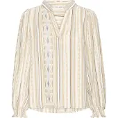PULZ Bluse 'ALEXIS' beige / creme