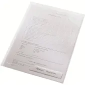 Leitz Omslag CombiFile PP A4 Klar - (6 stk)