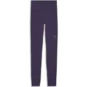 Puma SHAPELUXE High-Waist Training Tights Women, Clothing, Deep Plum, XS