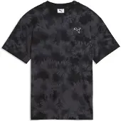 Puma Essentials Relaxed Tie-Dye Tee Youth, Clothing, Black, 7-8Y