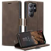 CASEME Samsung Galaxy S26 Ultra 013 Series Pung - Kaffe
