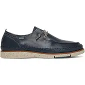 Pikolinos Pikolinostil mænd. M6L-4274C1 San Juan blå lædersko (44), Fast, Blonder, Casual