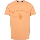 U.S. POLO ASSN. Skjorte 'UWMaise' lyseorange