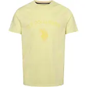 U.S. POLO ASSN. Skjorte 'UWMaggi' pastelgul / lysegul