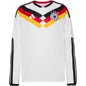 Adidas Germany 26/27 Replica Hjem T-shirt Med Lange ærmer