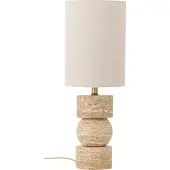 Bloomingville Marci Bordlampe, Natur, Travertin