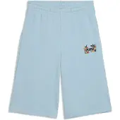 Puma MID 90s Relaxed Long Shorts Youth, Age, Seafoam, 9-10Y