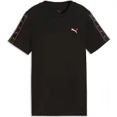 Puma Essentials Tape Tee Youth, Age, Black/Tape, 15-16Y