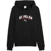 Puma AC Milan FtblCulture Hoodie Men, Football, Black/White, XL