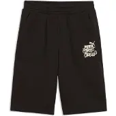 Puma MID 90s Relaxed Long Shorts Youth, Kids, Black, 15-16Y