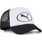 Puma Essentials Trucker Cap, Accessories, Black/White, OSFA