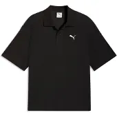 Puma Wardrobe Ess Waffle Boxy Fit Kortærmet Polo