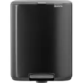 Brabantia Bo pedalspand 12 l Matt Black