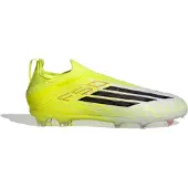 Adidas F50 Elite Laceless FG Born For Goals - Gul/Sort/Rød Børn - Græs (FG), størrelse 30