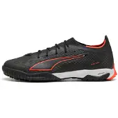 Puma ULTRA 6 PRO CAGE Football Boots Unisex, Shoes, Black/Red, 48