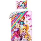 MCU Winx Club Sengetøj ? 140x200 cm ? Bomuld