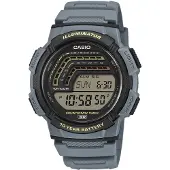 Casio Ws-1800 44.2mm 10atm Quartz Digital Ur