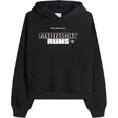 Bershka Sweatshirt sort / hvid