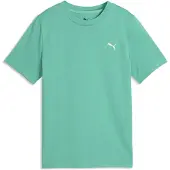 Puma WARDROBE ESS Tee Youth, Clothing, Vibrant Green, 13-14Y