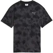 Puma Essentials Relaxed Tie-Dye Tee Youth, Clothing, Black, 9-10Y