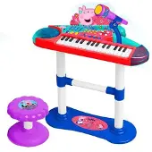 Reig Musicales With Microphone Stand And Bench Piano
