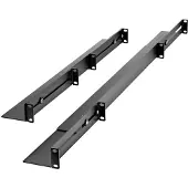 StarTech.com 1u Justerbare Skinner 4-stolpet Rack