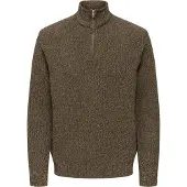 Only & Sons Pullover 'ONSJoin' brun-meleret