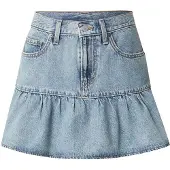 Levi's Nederdel 'Flounce Mini Skirt ' blue denim