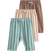 Next Bukser beige / brun / smaragd / siv