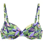 s.Oliver Bikinioverdel natblå / grøn / lysegrøn / lavendel