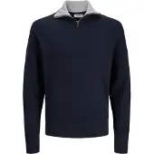 JJ REBEL Pullover 'JREBBEATON' natblå