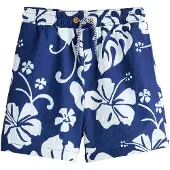 Next Badeshorts mørkeblå / hvid