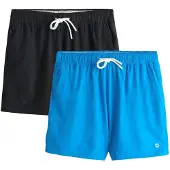 Next Badeshorts 'Essential Motion' azur / sort