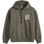 Levi's Sweatshirt oliven / hvid