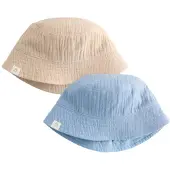 Next Hat sand / lyseblå