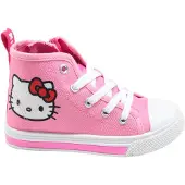Hello Kitty Pvc Sole With Lights High Sko